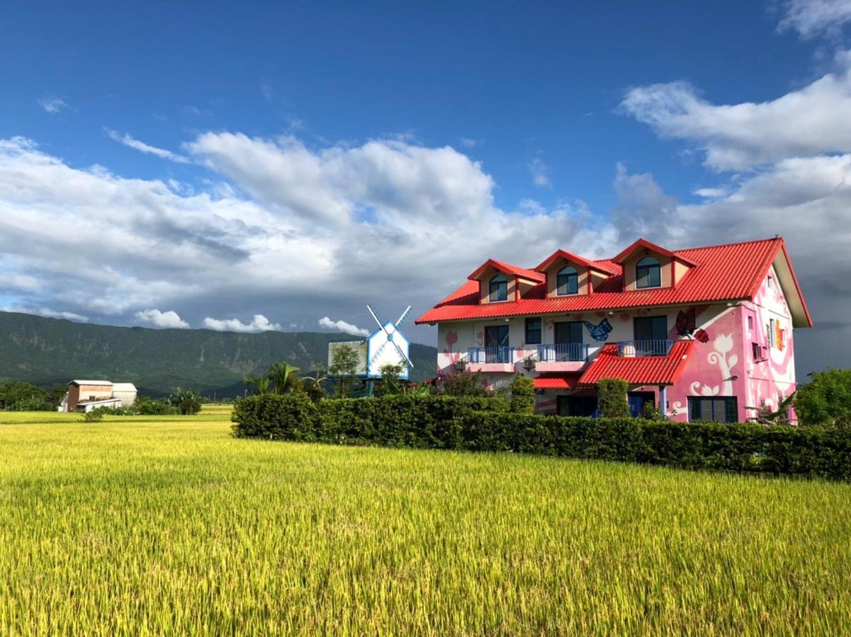關山稻香田園民宿 Haiduan Exteriör bild